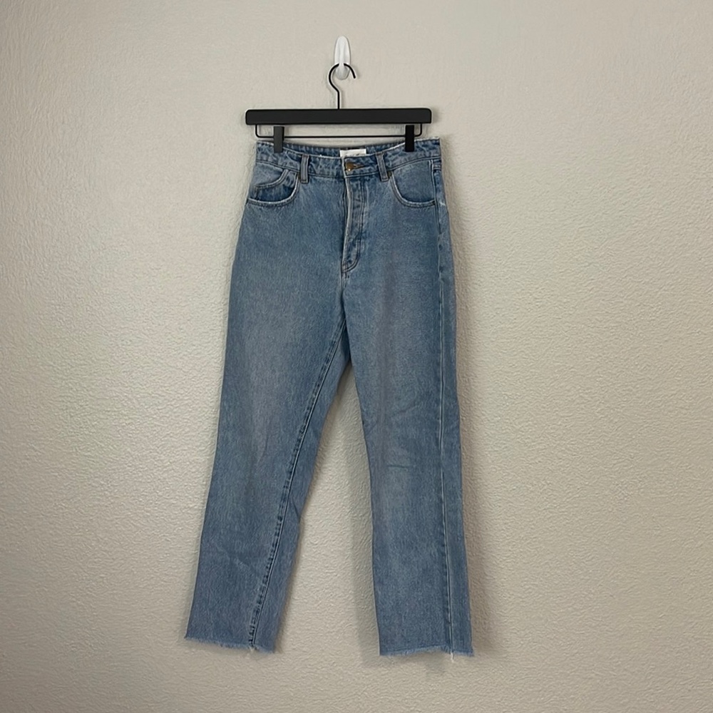 Rolla’s Classic Straight High Rise Jeans